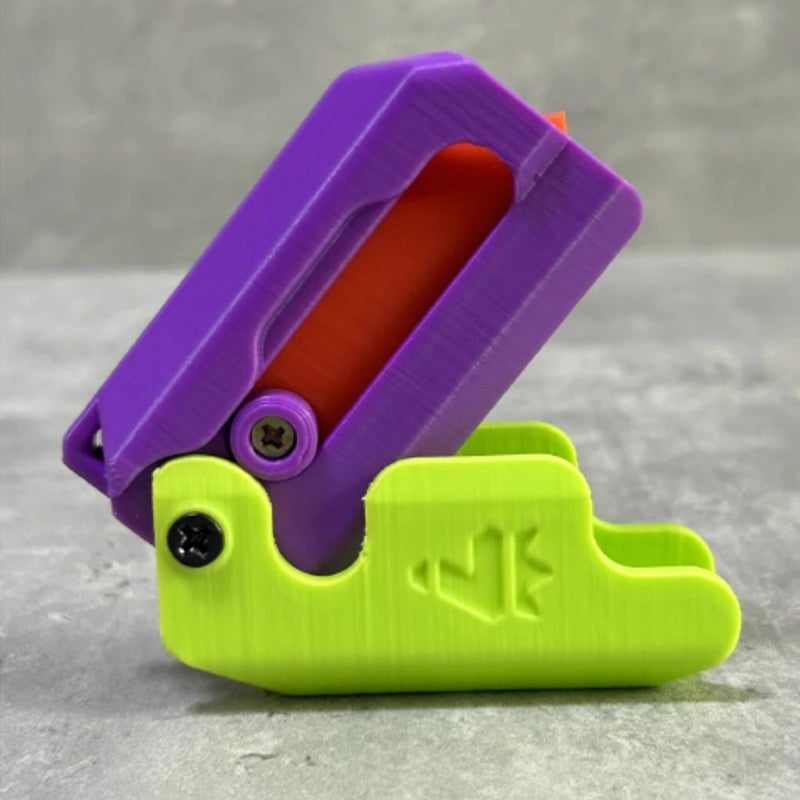 Mini Skateboard Magnetico Fidget – Stampato In 3D Per Rotazione E Scorrimento, Antistress