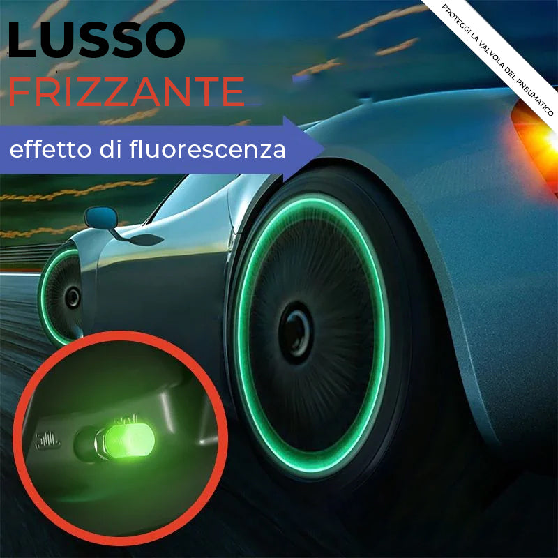 4 pezzi tappi valvole pneumatici per auto in alluminio valvola 4 pezzi tappi valvole pneumatici per auto in alluminio valvola