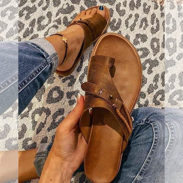 Sandali Ortopedici Donna Estivi Con Supporto Plantare, Cinturino Regolabile, Suola In Gomma, Stile Zoccolo Comodo