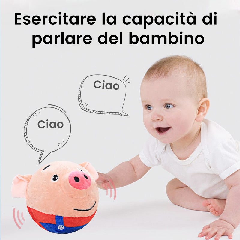 Peluche attivo per animali domestici in movimento