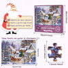Scatola cieca con puzzle natalizio