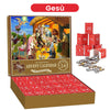 Scatola cieca con puzzle natalizio