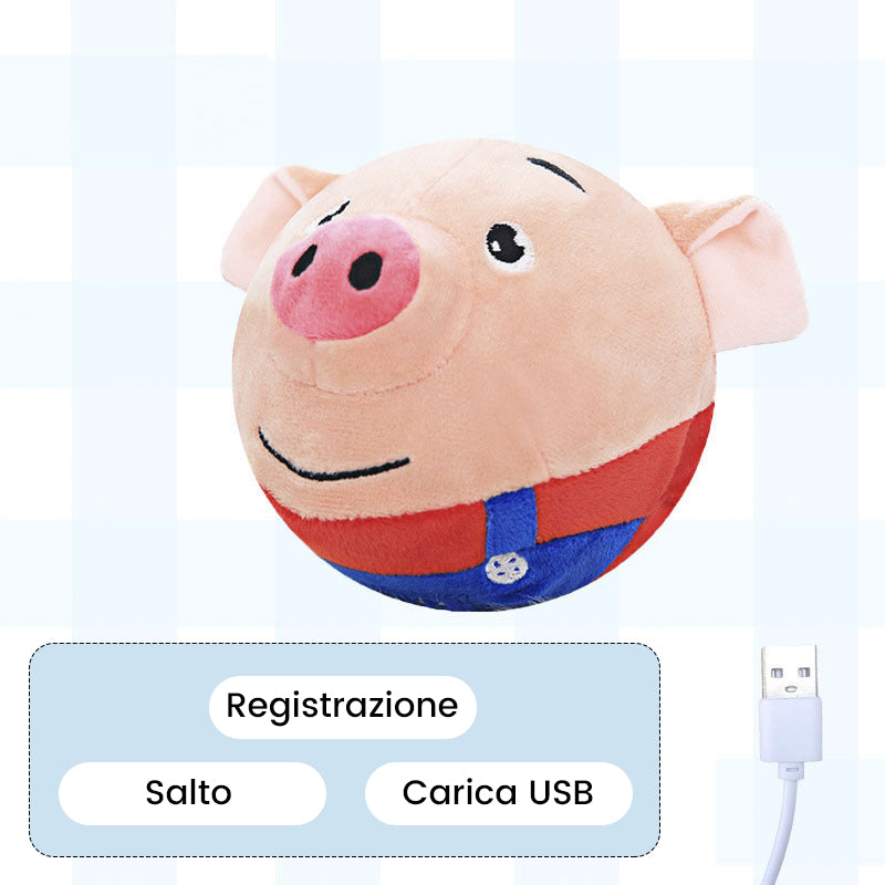 Peluche attivo per animali domestici in movimento