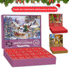 Scatola cieca con puzzle natalizio