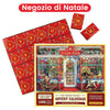 Scatola cieca con puzzle natalizio