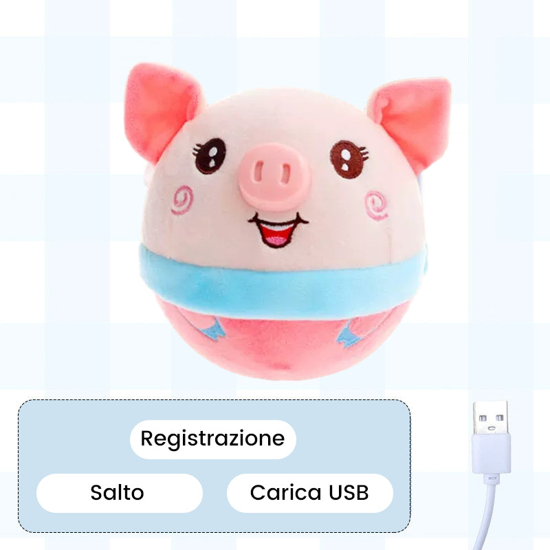Peluche attivo per animali domestici in movimento