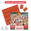 Scatola cieca con puzzle natalizio