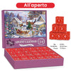 Scatola cieca con puzzle natalizio