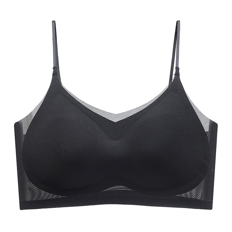 🔥49% di sconto - Reggiseno estivo senza cuciture, ultra-sottile e di taglia superiore, in seta ghiacciata, comfort