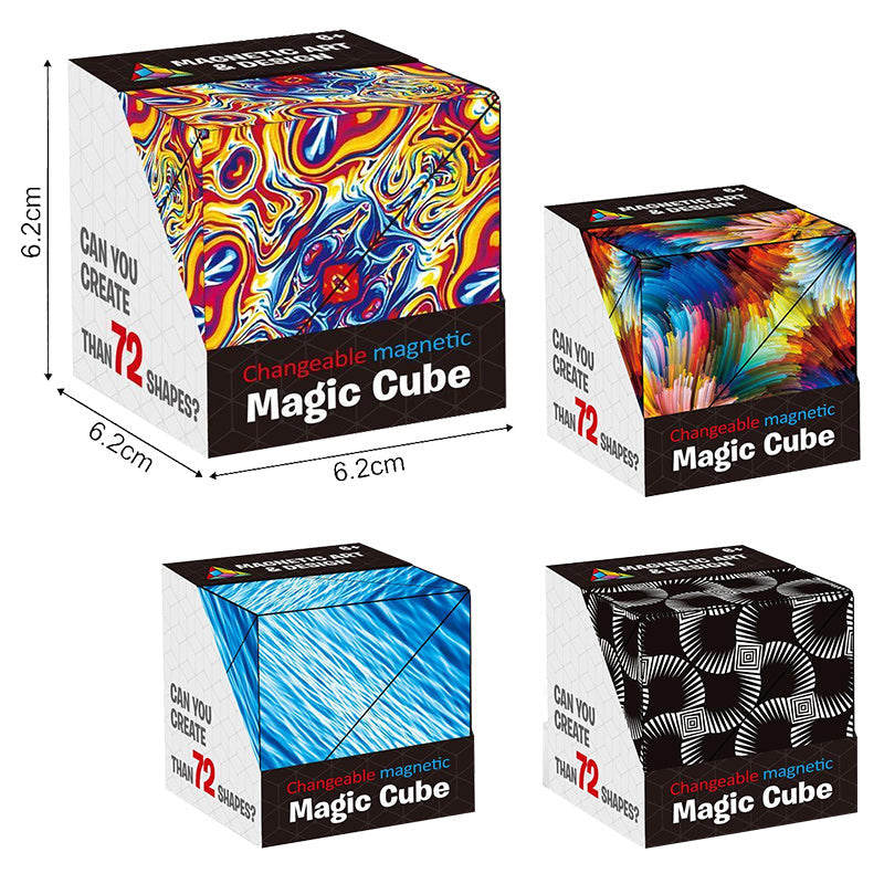 Cubo magico magnetico modificabile