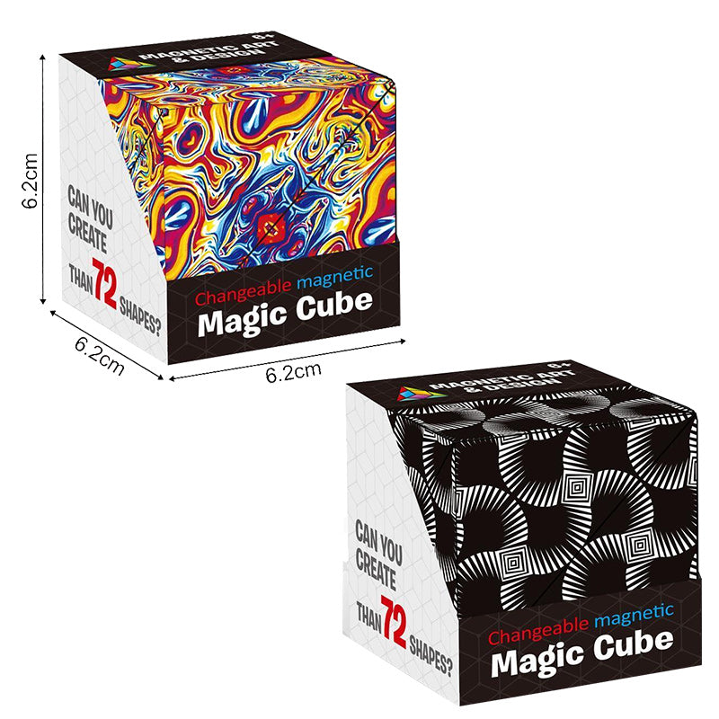 Cubo magico magnetico modificabile