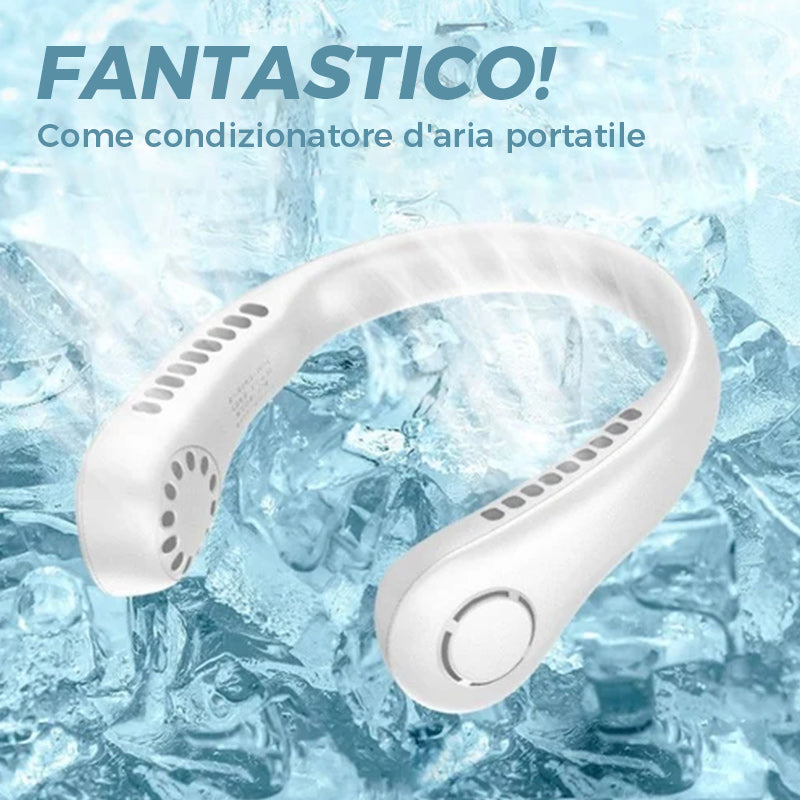 Nuovo ventilatore da collo portatile