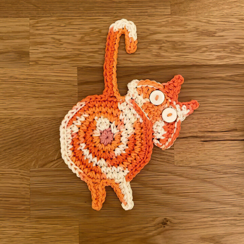 🐱Tazza con culo di gatto divertente Regalo a maglia per i fan dei gatti