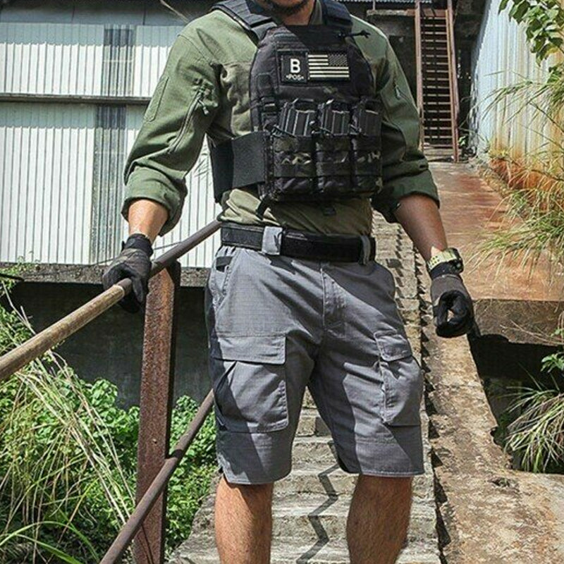 Pantaloncini tattici monocolore