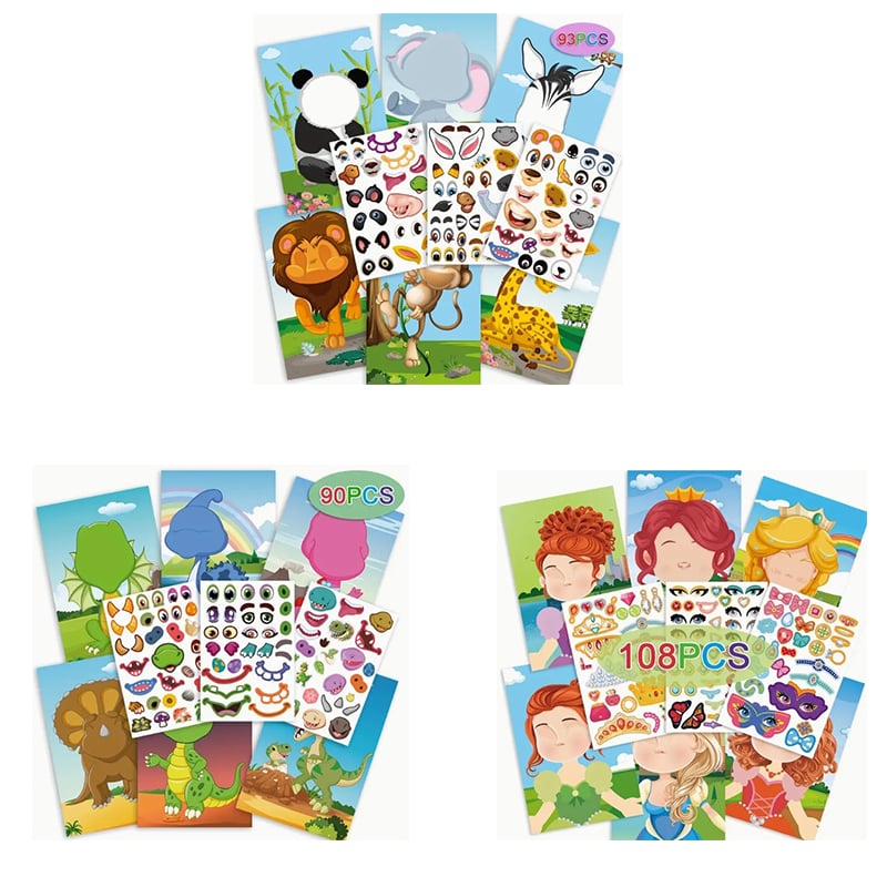 ✨Libro di adesivi per bambini e bambine