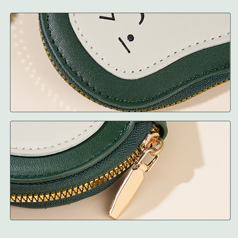 Portacarte multiuso a forma di avocado