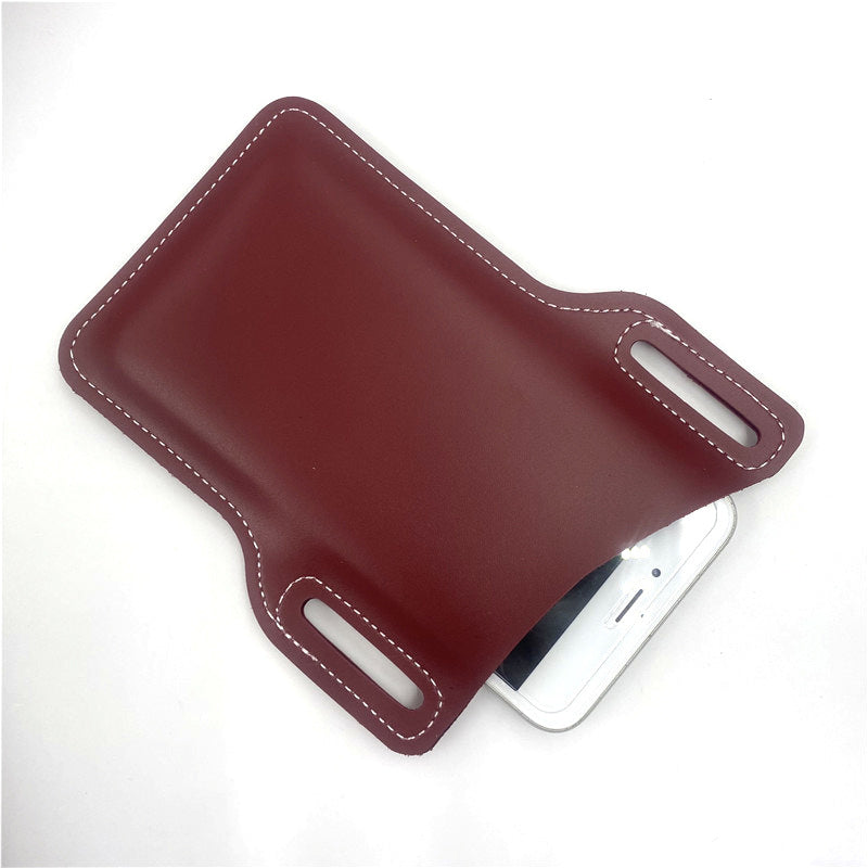 Borsa da cintura con custodia per cellulare corta retrò