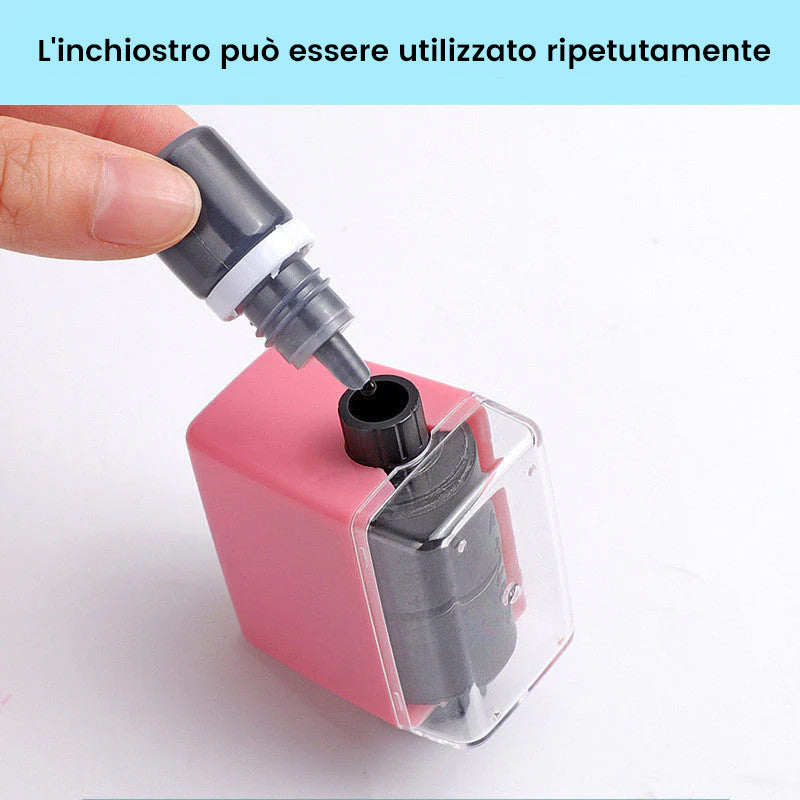 Timbro didattico digitale a rullo