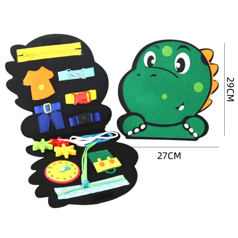 🦖Scheda occupata del puzzle del dinosauro