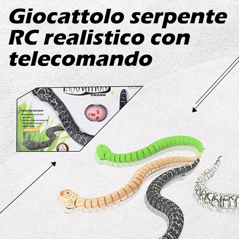 Giocattolo realistico del serpente RC telecomandato