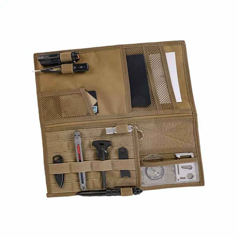 Organizzatore tattico per alette parasole da auto