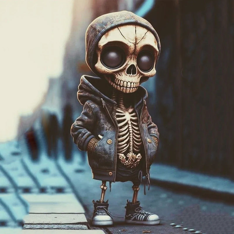 Fantastiche figure di scheletro