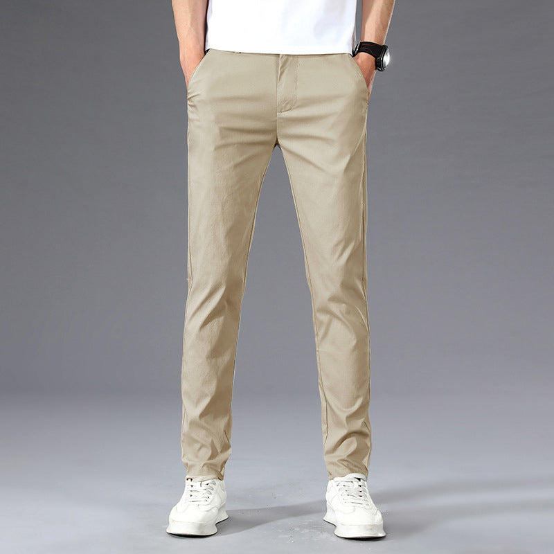 🔥vendita calda🔥Pantaloni elasticizzati in seta di ghiaccio