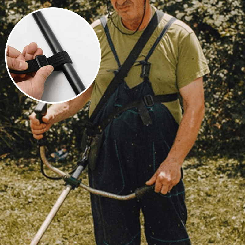 Impugnatura ergonomica per il tagliaerba con maniglia di prolunga