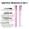 Pennello da trucco 4 in 1