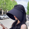 Cappello da sole cavo a tutto tondo con protezione UV