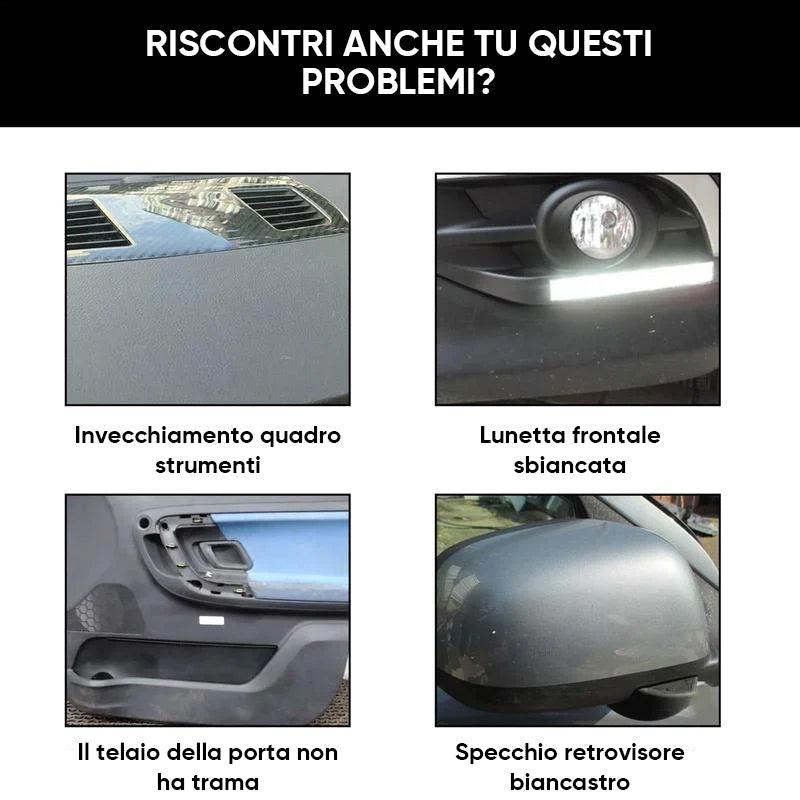 Parti in plastica Rivestimento in cristallo