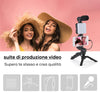 Faretto con kit microfono
