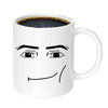 Tazza in ceramica con stampa di emoji