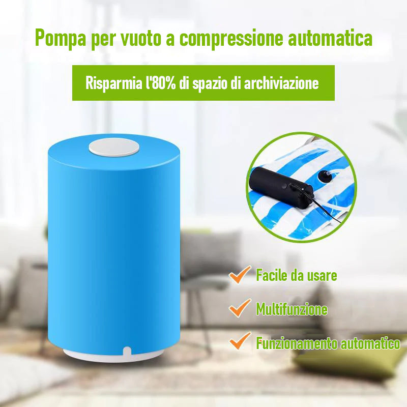 Mini pompa per vuoto a compressione automatica