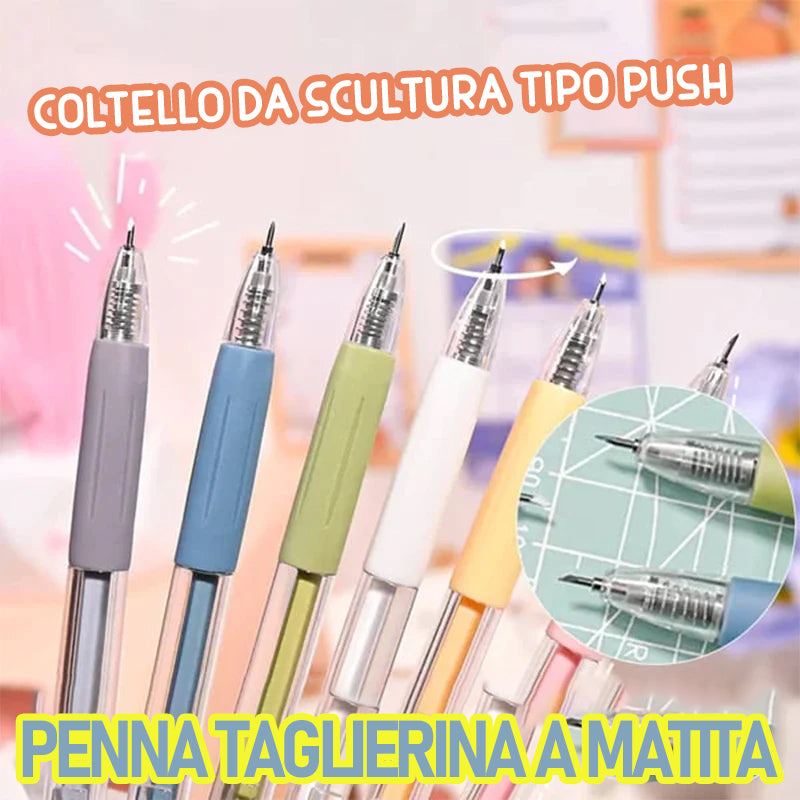 Penna multiuso per studenti con motivo a cartoni animati