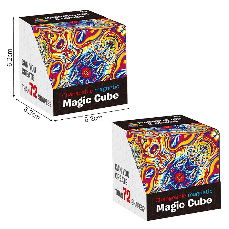 Cubo magico magnetico modificabile