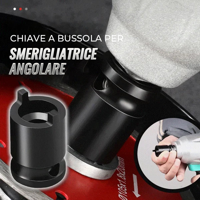 Chiave a bussola per smerigliatrice angolare