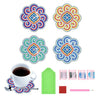 🌸Sottobicchieri con diamanti Sottobicchieri con pittura con diamanti (Mandala)