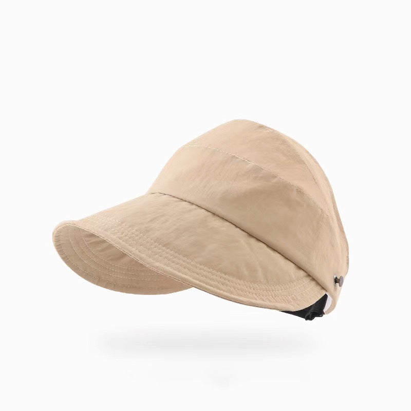 Cappello da sole con cappuccio cavo con protezione UV