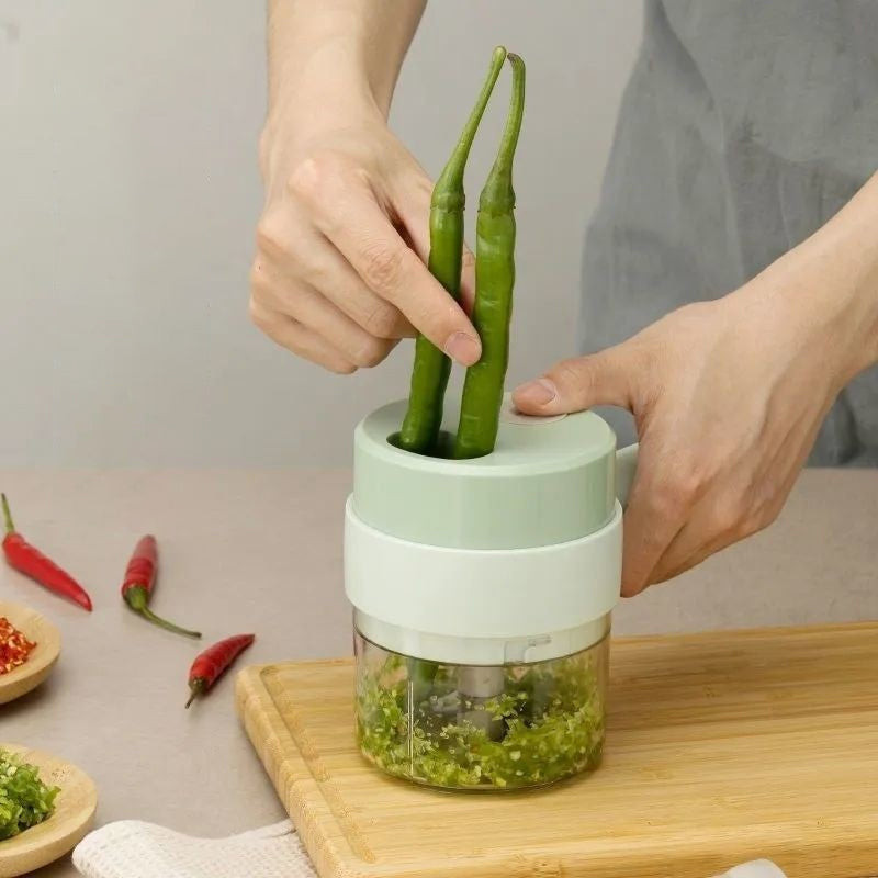 🍆Frullatore trita aglio wireless 3 in 1