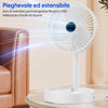 Ventilatore pieghevole telescopico