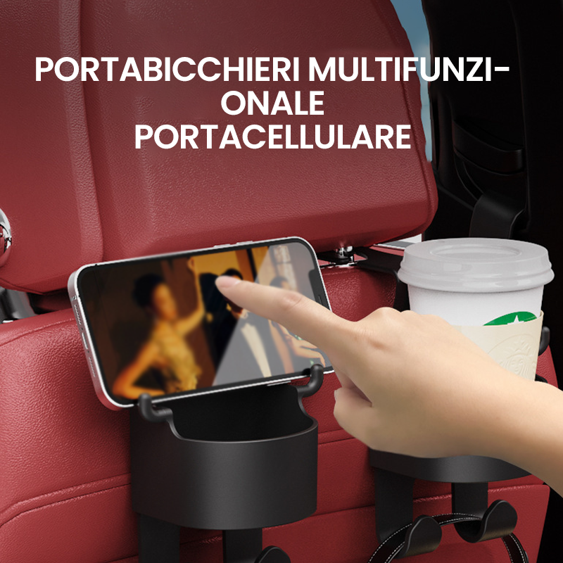 👍Gancio multifunzionale per lo schienale del sedile dell'auto