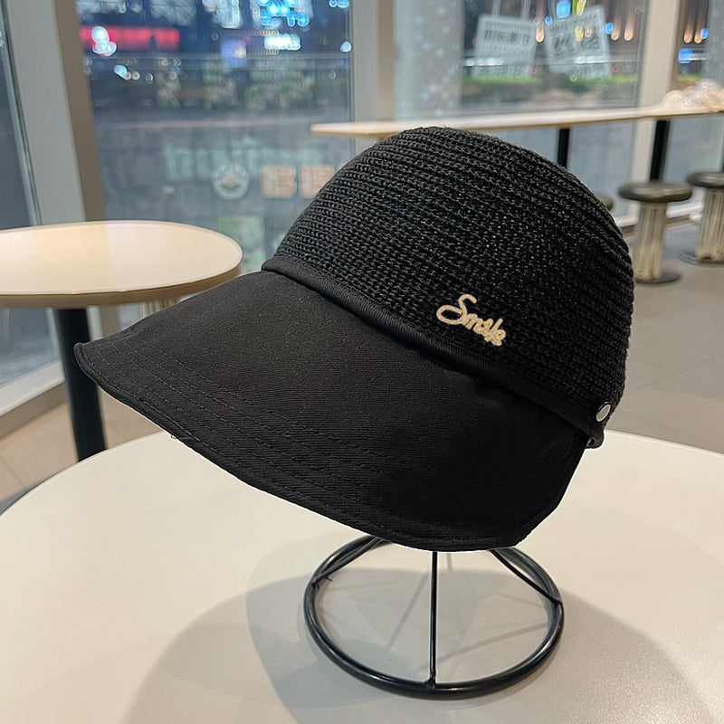 Cappello da sole a tesa larga da donna