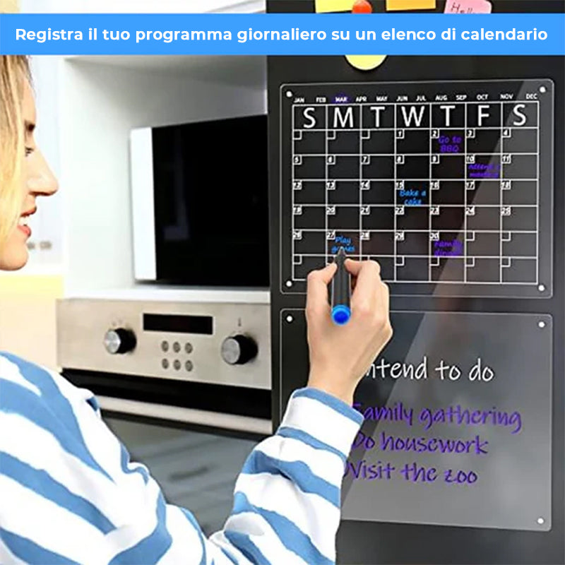 Calendario magnetico per il frigorifero