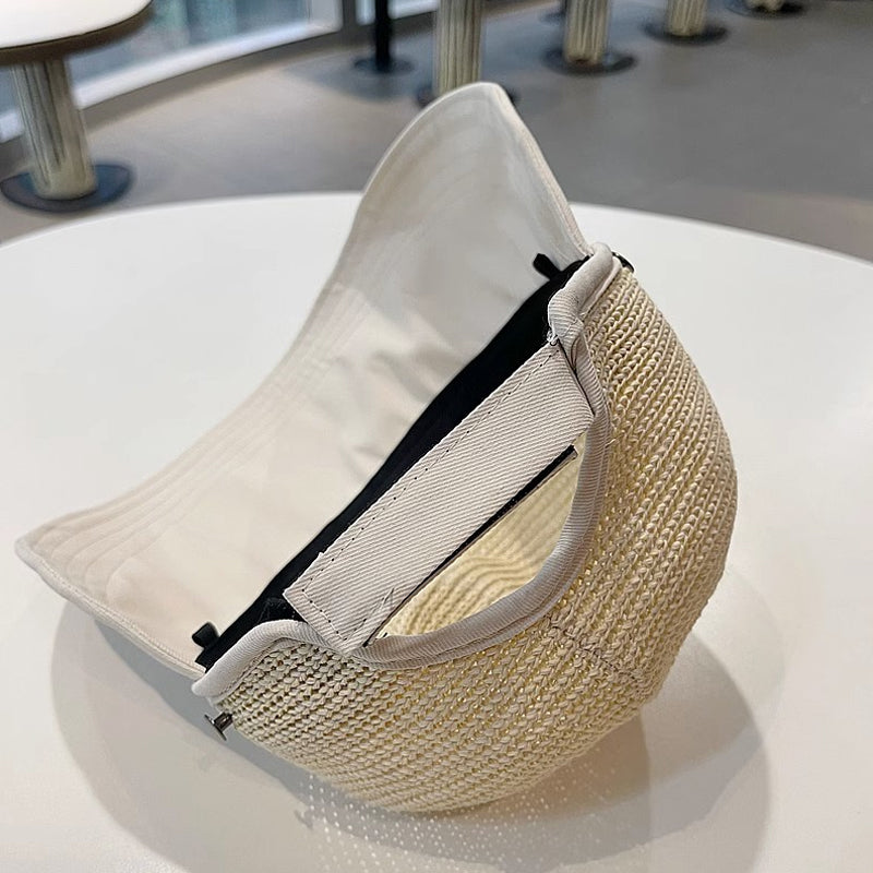 Cappello da sole a tesa larga da donna