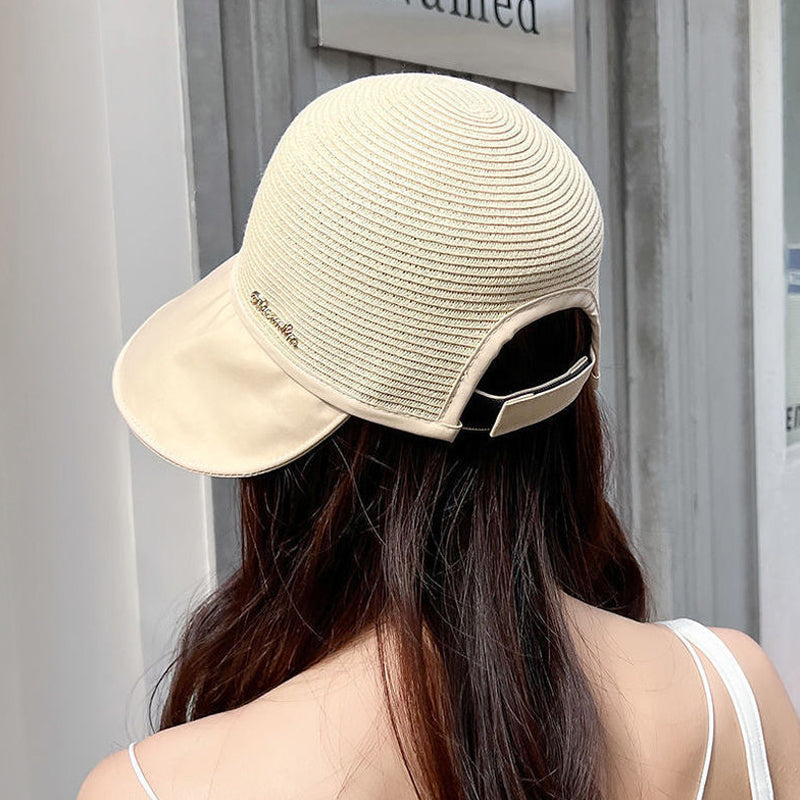 Cappello da sole a tesa larga da donna