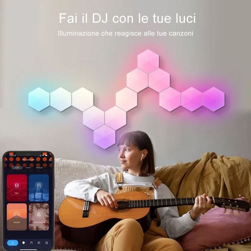 ✨Luce notturna Quantum modulare fai-da-te
