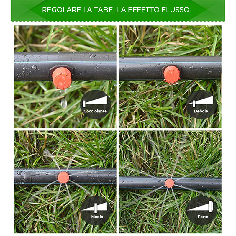 Irrigatori regolabili per irrigazione