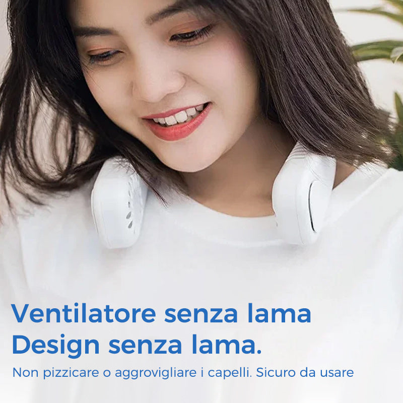 Ventilatore da collo portatile estivo