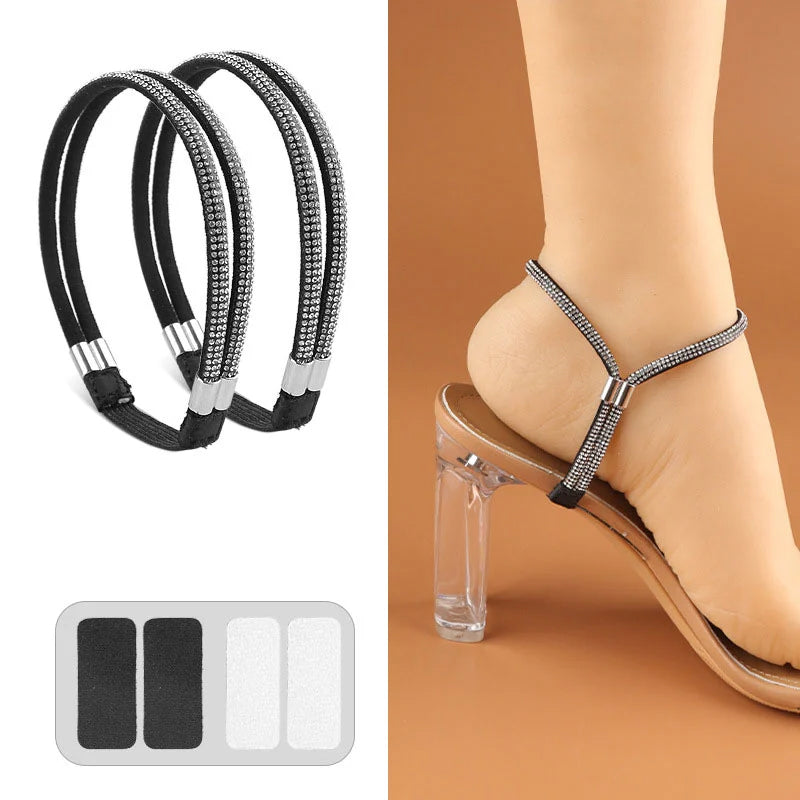 Cinturini elastici per scarpe con tacco alto